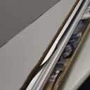 48 Inch Universal Car Top Roof Cross Bar Luggage Cargo Rack with 3 Kinds Clamp Silver Aluminum