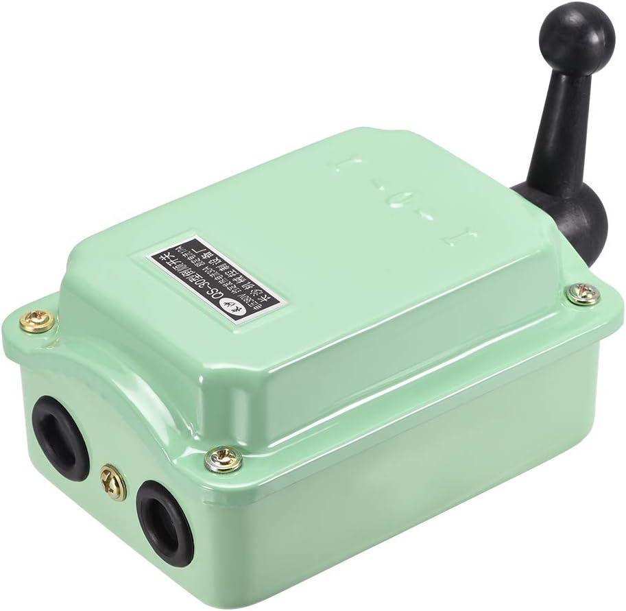 uxcell Drum Switch QS-30 3 Positon Forward/Off/Reverse Motor Control 30A