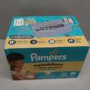 Pampers Swaddlers Diapers, Size 0 (up to 10 lbs), 84 Count, Absorbent, Keeps Baby Dry and Comfortable, Skin Safe Disposable Baby Diaper