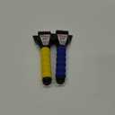 Bigfoot 9" Dual-Head Ice Sraper - Car Glovebox Size - Polyethylene 1702, 2 Pack