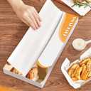 SMARTAKE 200 Pcs Pop-Up Parchment Paper Sheets, 10.7x15 Inch Pre-Cut Parchment Paper for Baking, Non-Stick Greaseproof Baking Paper for Grilling Wrapping Air Frying, Compact Volume, White