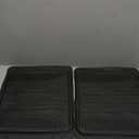 Carpass Car Mat Black 13x17 Inches 2 Pack