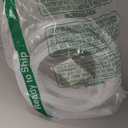 Flexible1/4 Shower Door Side Seal Strip 100 Inch Shower Glass Door Side Sweep for Frameless Glass Door,Silicone