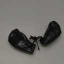 Maitys 12 Pcs Mini Boxing Gloves for Car Mirror Hanging Punching Gloves Boxing for Hanging Bag Accessories Gifts for Christmas Party Ornament Decoration (4 Inch, Black, Blue, Red)