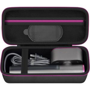 Steamer Case Compatible with Jack & Rose/for FEPPO/for Nesugar/for Kssvzz Portable Steamers, Handheld Iron Carrying Storage Bag Organizer with Mesh Pocket for Accessories-Black(Box Only)