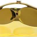 Gold Shell Acrylic Clutch Purses for Women for Evening & Party & Prom