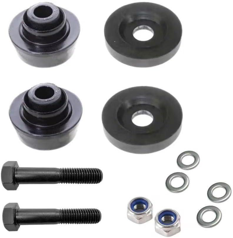 Motor Mount Kit for T600, W900 Replaces K066423, K066406 CLAMPGUY Compatible for Peterbilt Kenworth Motor Mount KIT K066-406(T300/600/800, W900 & 340)(Rubber)