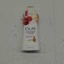 Olay Body Wash for Women, Fresh Radiance, Refreshing & Renewing, Made with Plant Based Cleansers, B3 Botanical Complex, For All Skin Types, Black Cherry & Vanilla Scent, 22 fl oz