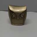 Antique Golden Owl 4x3
