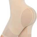 ForeverShaper Butt Lifting Tummy Control Shapewear Shorts Women Control Panties Thigh Slimmers Compression Underwear Shaper, Size M