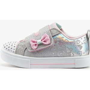 Skechers Unisex-Child Twinkle Sparks-Heather Char Sneaker 5 Toddler
