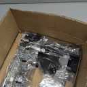 monTEK Full Motion TV Wall Mount for 23–65 Inch Flat & Curved TVs and Monitors, Swivel & Tilt Articulating Bracket, Max VESA 400x400mm, Holds up to 77 lbs, Perfect Center Design