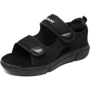 Diabetic Sandals for Men Wide Toe Swollen Feet Adjustable for Foot Pain ReliefOpen Toe Casual Athletic Sandals for Outdoor Beach Travel Summer