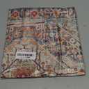 Boho Throw Pillow Covers 20x20 inch Set of 2,Bohemian Vintage Carpet Pattern Antique Ethnic Decor Double Sided Pattern Cushion Cover Soft Pillow Case Living Sofa Room Bed Square Pillow Cover