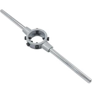 1-1/2 Inch (38mm) Die Stock Handle Wrench, M12-M14 Adjustable Die Wrench Handle Holder, Heavy Duty Round Die Holder