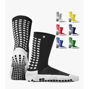Lux Dual Grip Socks - Soccer Grip Socks for Men and Women. GripArray Performance & Comfort