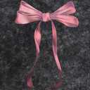 Verdusa Women's Grunge Washed Bow Tops Streetwear Short Sleeve Going Out Summer Tee Shirts (Black, M)