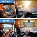 Sun Visor Extender for Car Windshield, Adjustable Polarized Visor Extender Attachment Sunshade Plate Extension Protect from Glare and Harmful Light Accessories for Most Vehicles