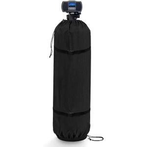 Water Softener Cover,600D Heavy Duty Outdoor Water Softener Cover Waterproof,Anti-UV,with Split Zipper