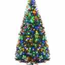 7 ft. Pre-Lit Artificial Christmas Tree with 500 LED Lights