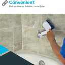 EZ-FLO 5-3/8 Inch Nose Diverter Tub Spout, 1/2 Inch IPS Connection, Chrome Finish, 15083