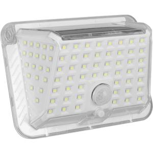 EVGATSAUTO Solar Motion Detector Wall Lamp with LED Sensor Light, 90 LEDs, 3 Modes, 270 ° Wide Angle Lighting, IP65, for Front Door, Courtyard, Garage
