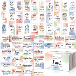 Estune 240 Pcs Bible Verse Cards with Full Scripture Bulk Mini Prayer Cards Women Men with Assorted Motivational Inspirational Gospels Quote Bulk for Friend Religious Christian Gift(Cute Style)