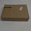 Matte Black Waterfall Bathroom Faucets 1 Hole, Lavatory Faucet, Solid Brass Single Handle Basin Mixer with 2 Supply Lines for Restroom Guestroom RV Sink Vanity