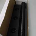 Pool Cue Extension with 3 Bumpers Carbon Fiber Billiard Cue Extender Pool Cue Accessories (10 inches extension)