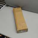 Maqauai Paper Rope Wicker Storage Baskets with Handles, 2 Pack Foldable Storage Basket, Rectangle Wicker Basket, Small Wicke Baskets for Pantry Shelves, Toilet Paper Storage Basket for Bathroom, Brown