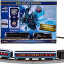 Lionel The Polar Express LionChief 2-8-4 Set with Bluetooth Capability, HO Gauge Model Train Set with Remote