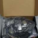 8Pods Segmented RGB LED Rock Lights Kit for Jeep Trucks UTV ATV Golf Cart RZR SXS Offroad Four Wheeler with APP/RF Remote, Multi Color Underglow Light Waterproof Music Neon Underbody 12V