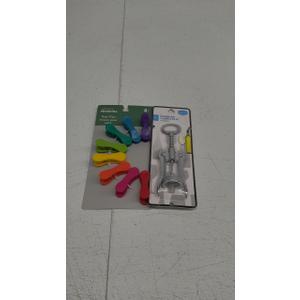 JACENT CULINARY ELEMENTS RAINBOW BAG CLI AND  Standard Corkscrew