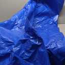 Patio Paradise Round Pool Covers for 10' Above Ground Pools, 14ft Safety Winter Pool Cover Leaf Tarp with Wire Rope Edging Winch, Blue