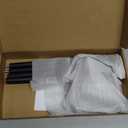 Double Towel Bar, 24Inch Towel Rack for Bathroom, Stainless Steel Double Bath Towel Bar, Wall Mounted Towel Holder, Double Towel Rod Towel Rail Hanger for Wall, Kitchen (Matte Black)