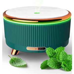 Essential Oil Diffuser for Home, Diffusers for Essential Oils Large Room, 500ml Aromatherapy Diffuser, 7 Colors Changed (Green)