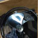 Comfort Zone 16-Inch Oscillating Pedestal Fan  3-Speed High-Velocity Cooling, Adjustable Height & Tilt, Quad-Pod Folding Base, Black  ETL Listed