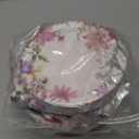 Homlouue 100 PCS Floral Paper Plates, Flower Plates, Floral Paper Plates and Napkins, Floral Disposable Plates for Party Picnic Dinner Wedding Tea Party Spring Summer Baby Shower, Wildflower Plates