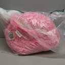 NOYAL Round Hooded Donut Dog Bed for Small & Medium Pets - Plush Fluffy Anti-Anxiety Cat Cave Bed with Cover (Medium 23.6'', Gradient Pink)