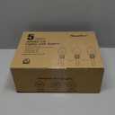 Jumbo C9 Christmas Pathway Lights Outdoor - 8.5 Feet 5 LED C9 Walkway Light, C7 Light Covered Jumbo Multicolor Bulb Christmas Lights Outdoor Decorations for Lawn Holiday Outside Yard Garden (Pack of 1)