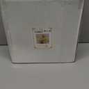 YOUBET 60PCS Ivory Scalloped Plastic Plates - Hard Craem and Gold Fancy Disposable Plates include 30 Gold Dinner Plate, 30 Dessert Plate for Party Wedding Valentines Day