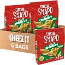 Cheez-It Snap'd Cheese Cracker Chips, Thin Crisps, Extra Crunchy, Sharp White Cheddar (6 Bags), Best Buy Dec 31, 2025