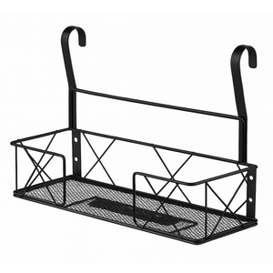 Zerodeko No Drill Wall Mounted Wire Storage Basket Versatile Black Organizer for Bathroom Kitchen and Living Large Capacity Shower Shelf and Towel Rack Design