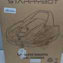 Starrybot Cordless Robotic Pool Cleaner, Portable Swimming Robotic Pool Vacuum Self-Parking Technology,150Mins Runtime,Pool up to 900 Sq.Ft, Ideal for Above-Ground Pools(White)(260505)