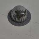 LEKEYE Drain Hair Catcher/Bathtub Drain Cover/Drain Protector for Pop-Up & Regular Drains(Patented Product) (Gray)