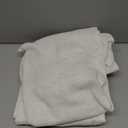 H.VERSAILTEX Curtains 96 inches Long Linen Curtains/Natural Linen Blended Sheer Curtain/Panels/Drapes for Living Room, Home Decorative Privacy Window Treatment Nickel Grommets, Natural