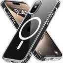 Magnetic for iPhone X/XS Case Compatible with MagSafe,Not Yellowing,Military Grade Protection,Ultra Thin Shockproof Phone Case for iPhone X/XS-Clear