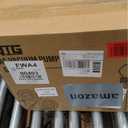 VTG VOGTEN 4.5 CFM AC Vacuum Pump and Gauge Set,for Mini Split/HVAC/Auto Systems,Manifold Gauge Kit Compatible with R134a R12 R22 R502,Includes 2 R134a Can Taps,R410a Adapters