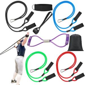 Baseball Softball Resistance Training Bands - Pitching Trainer and Arm Trainer for Pitching Arm Strength Throwing Warm up Stretching
