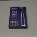 3-in-1 Upgraded Pro Flossing Toothbrush-Flosses, Vibrates and Oscillates(The 1st Tech), Electric Toothbrush with Water Flosser Equipe 5 Brush Heads, Plaque Removal for Sensitivity, Braces-Blue